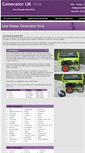Mobile Screenshot of lowpower.generatorukhire.co.uk